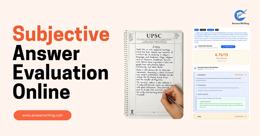 Subjective Answer Evaluation Online